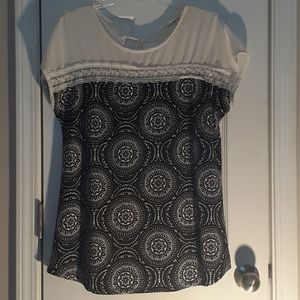 Faith and Joy Los Angeles Blouse with lace